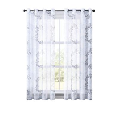 China New Foreign Trade Direct Border Finished Curtain Blackout Spring Sheet Window Fine Screen Manufacturers for sale