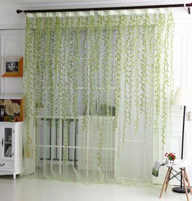 China Blackout manufacturers supply willow wicker offsctdruckereien printing curtain window screen living room balcony finished spot wholesale for sale