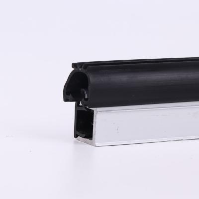 China Modern Door Frame Seal Perimeter Seal Acoustic and Smoke Seal Black Color for sale