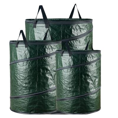 China Large 160L Recyclable Garden Leaf Yard Eco Friendly Reusable Bag for sale