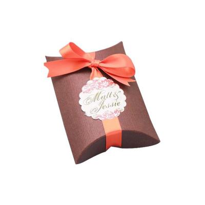 China Recyclable Customized Folding Printing Waterproof PVC Paper Packaging Wedding Favor Boxes for sale