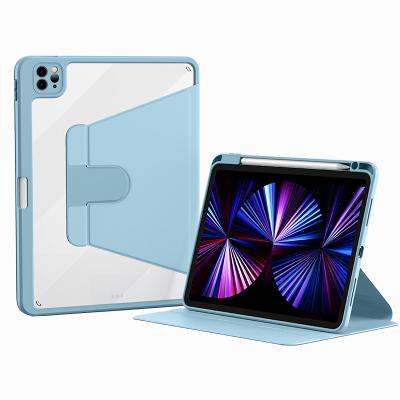 China Hard Case 10.9 Inch 360 Degree Solid Color Hard Drop Case Heavy Duty Protective Cover With Pen Slot For iPad Air 4/5 for sale