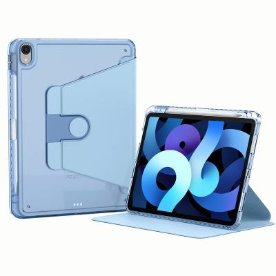 China Hard Case 10.5 INCH Transparent Hard Shell Protective Case With Pen Slot 360 Degree Drop Protection For iPad Air3/por for sale