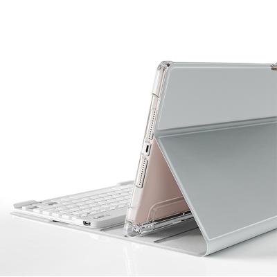 China Hard Case Keyboard Cover For iPad 10.9 Inch Clear TPU Soft Shell With Pen Slot Keyboard Tablet Case for sale