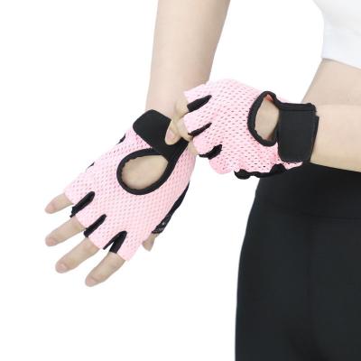 China 2021 Sports Unisex Fitness Breathable Half Finger Gloves Non Slip Breathable Dumbbell Gym Gloves for sale