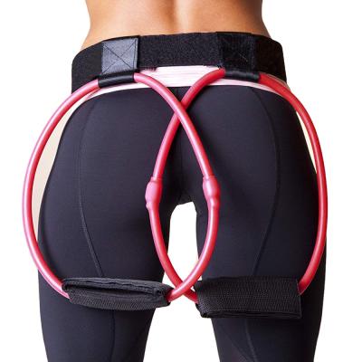 China Hip Resistance Exercise Band Power Butt Exerciser For Bikini Butt Booty Loop Building Resistance A Pull Strap Band Set for sale