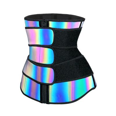 China Elastic New Fitness Tummy Control Waist Trainer Genuine Latex Tops 2021 Thoughtful For New Women Fashion Waist Belt Sweat Trainer for sale