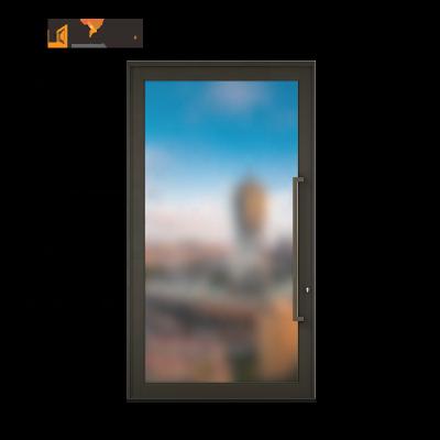 China Swing Made In China Factories Customized Modern Design UPVC Casement Window for sale