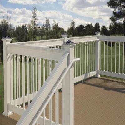 China Black Powder Coated Aluminum Barrier Balcony /Stair European Handrail Fence for sale