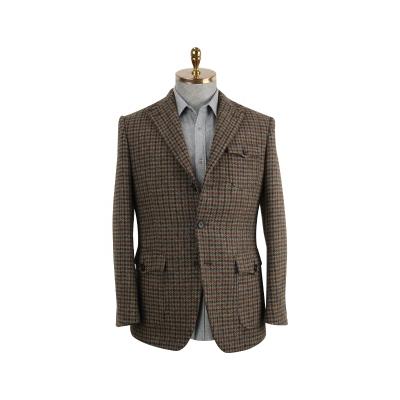 China 2021 new type custom made Anti-wrinkle men's woolen cloth suit men's classic suit hunting suit for sale