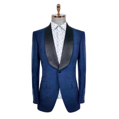 China Wholesale Anti-Wrinkle Low Price Man Casual Blue Plus Size Best Tuxedo Suits Wedding Suits for sale