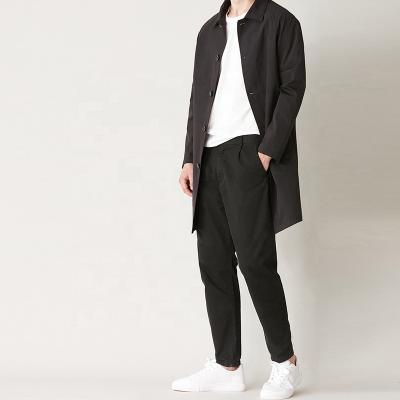 China New Type Casual Unique Design Ditch Anorak Fashion Casual Men Long Coat Custom Made Jacket for sale