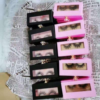 China Long Natural Mink Eyelashes 25mm-30mm Mink Lashes Wholesale Mink Lashes for sale