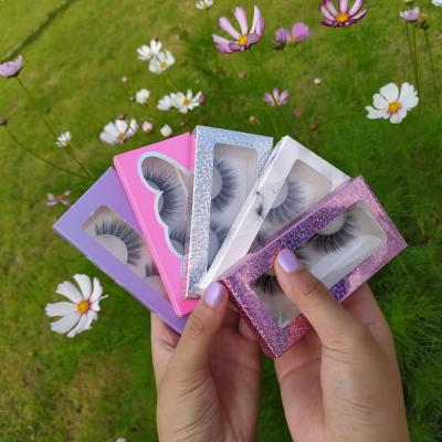 China Custom Package Long Natural Mink Eyelashes Lashes Fluffy Mink Lashes Wholesale By Strip Mink Eye Lashes Seller for sale