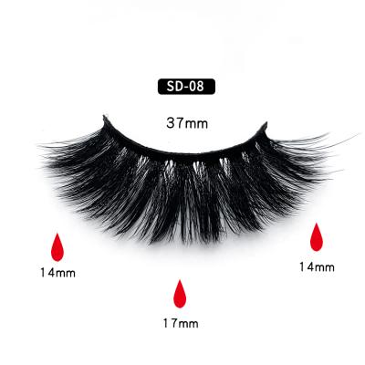 China Wholesale 3d mink eyelashes long 3d mink lashes private label natural false mink eyelashes for sale