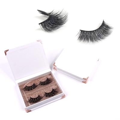 China Best Price Natural Premium Silk Eyelash Loop Silk Lashes Private Label Eyelashes for sale