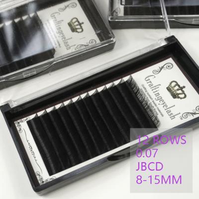 China Flexible Individual Eyelash Extensions Eyelash Extension Supplies Eyelash Extensions Private Label for sale