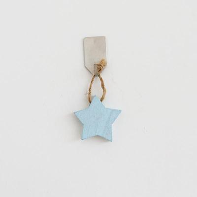 China Contemporary Custom Christmas Star Ornament Wall Decoration Wooden Christmas Ornament for sale