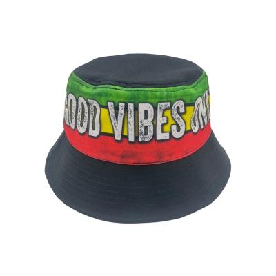 China Reflective Cozy Plain With Flap Safety Adults Casual 100% Cotton Customized Bucket Cap for sale