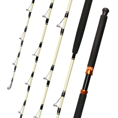 China HONOREAL 6ft/182cm EVA Handle Boat Rod Heavy Glass Boat Fishing Rod for sale