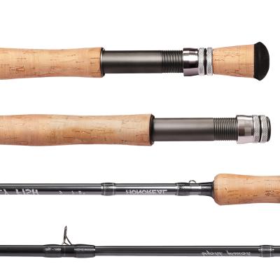 China HONOREAL Carbon Fly Rod 9FT 5/6 Fast Fishing Rod 7/8 WEIGHT Aluminum Reel Seat Fly Rod for sale