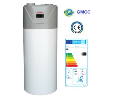 China Hotel all in one 200L/250L/300L heat pump for sale