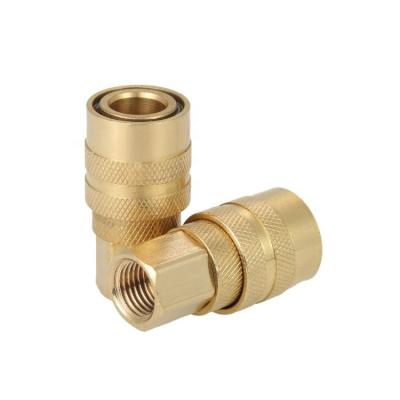 China General Air Brass Quick Connector 1/4 Inch Female Coupler for sale