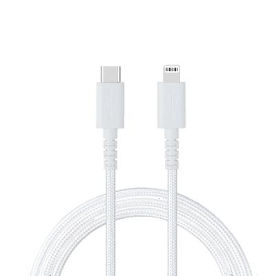 China MP3/MP4 Player JCALLY 18W PD Pigtail Wire Data Fast Charging Cable Type C to 8 Pin USB-C Charging Cable USB-C Cable for sale