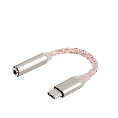 China Jack Audio Cable aux. JCALLY HIFI DAC USB C to 3.5mm Earphone Adapter Type C to 3.5mm Earphone Jack Audio Adapter For Samsung Huawei Oneplus Meizu for sale