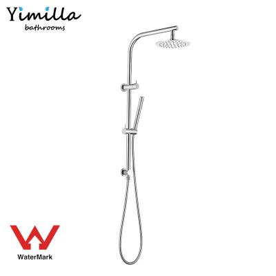 China With Wall Mounted Sliding Bar Bathroom Watermark Shower Column Set For Australia for sale