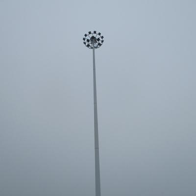 China High Bright Bright High Efficiency 25m 1000w Steel Led High Mast Lighting Pole Light for sale