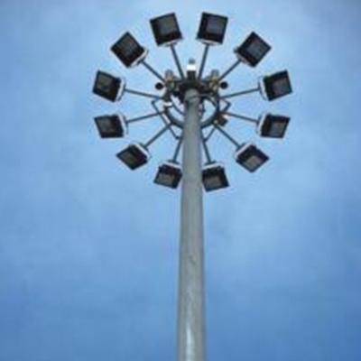 China Customized Bright High Height Mast High Pole Lighting Galvanized High Pole Street Light for sale