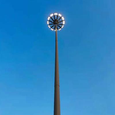 China Manufacturer High Mast Light Bright Scissor Led High Mast Lighting With 15-40m Pole for sale