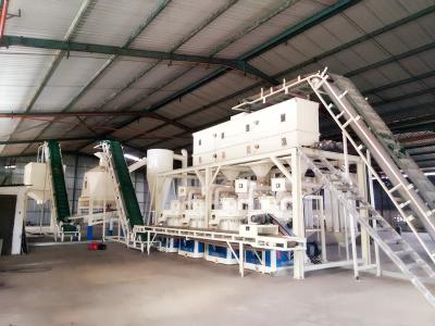 China energy & Wood Sawdust Pellet Extracting Production Line Complete Design Biomass Sawdust Ring Die Pellet Production Line for sale