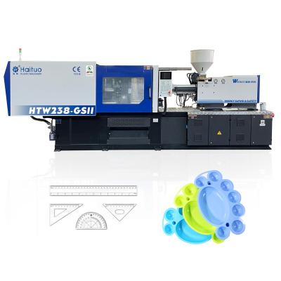 China Horizontal Haituo HTW-238T Plastic Ruler Plaint tray Injection Molding Machine Making Injection Moulding Machine for plastic for sale