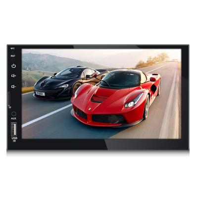 China Din 2 Stereo Car Stereo 7 Inch Touch Screen Multimedia Player,Mirror Link/FM/TF MP5 with Accessories for sale