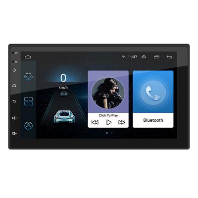 China Universal FM GEARFORCE 2din 7inch Touch Screen Multimedia Car DVD Player Gps Stereo Monitor Car Radio With for sale