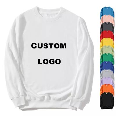 China Anti-Shrink 2022 Hot sale cheap high quality Digital Print crew neck sweatshirt Unisex Pullover blank sweatshirt for custom for sale