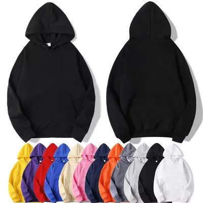 China Anti-wrinkle High Quality wholesale custom hoodies 100% polyester USA size men's hoodies sweatshirts for blank for sale