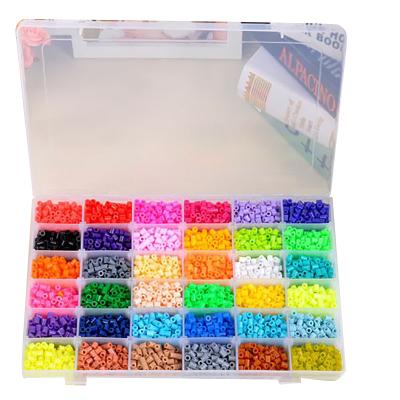 China Hama Bead 36 Diy Color Perler Beads Box Set 12000pcs of 5mm Hama Beads for sale