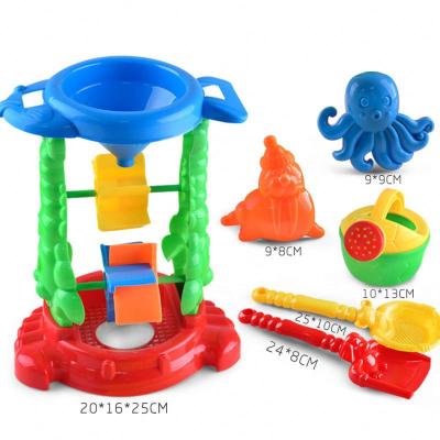 China Interactive Sand Game Large Hourglass Beach Sand Toys for sale