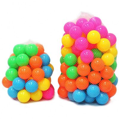 China Kid Promotional Toy Wholesale 60mm Colorful Plastic, Nice Soft Pit Ocean Ball for sale