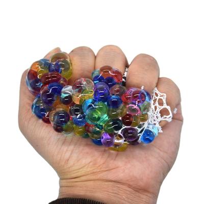 China Toy Mesh Squishy Ball Squishy with Grape Strain Ball Squishy Light Weight Squishy Toys Squishy Squishy Balls for sale