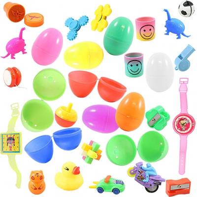 China Cheap Surprise Easter Egg Easter With Small Toys Inside Plastic Surprise for sale