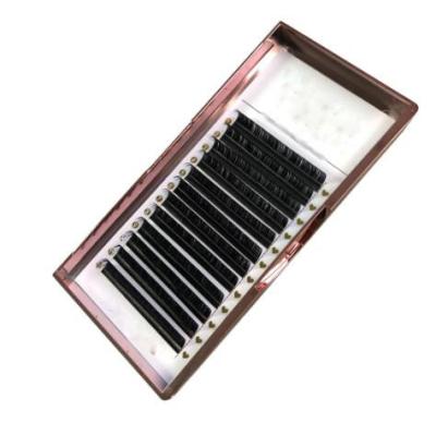 China Winged Lashes Wholesale Private Label, Pre Made Volume Fans Of Mink Lashes, Individual Mink Eyelash Extension for sale