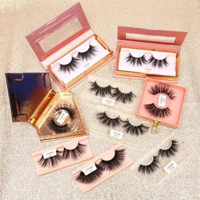 China Natural Faux Mink Eyelashes Wholesale from Mink Lashes Faux Mink Fur 25mm from Faux Wholesale Crisscross Private Label for sale