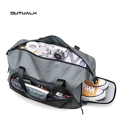 China Durable Travel Packing Cubes Fashion Waterproof Large Capacity Bag Men's Travel Bag Nylon Foldable Bag Unisex Luggage Travel Handbags for sale