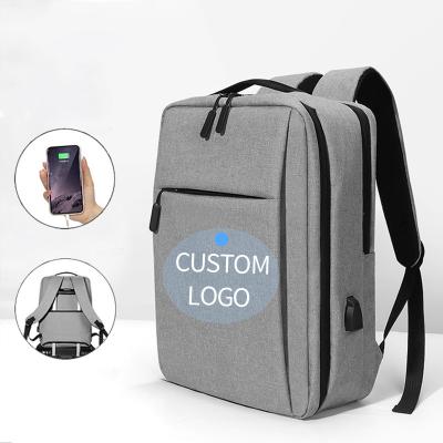 China With Waterproof Expandable Bass Budget USB Backpack Travel Business Smart Backpack Custom backpa for sale