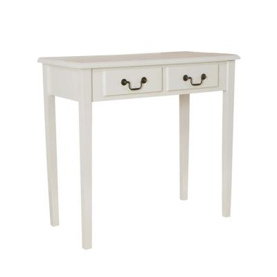 China Modern Console Table (Other) White Wood Table Adjustable And Large Capacity Streamlined Design for sale