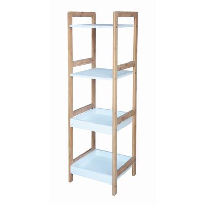 China Real Advantage Cheap Sustainable Multi Layer Large Space Small Wooden Wall Display Shelf for sale